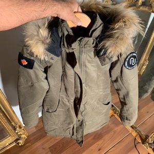 Numero winter down feathers coat